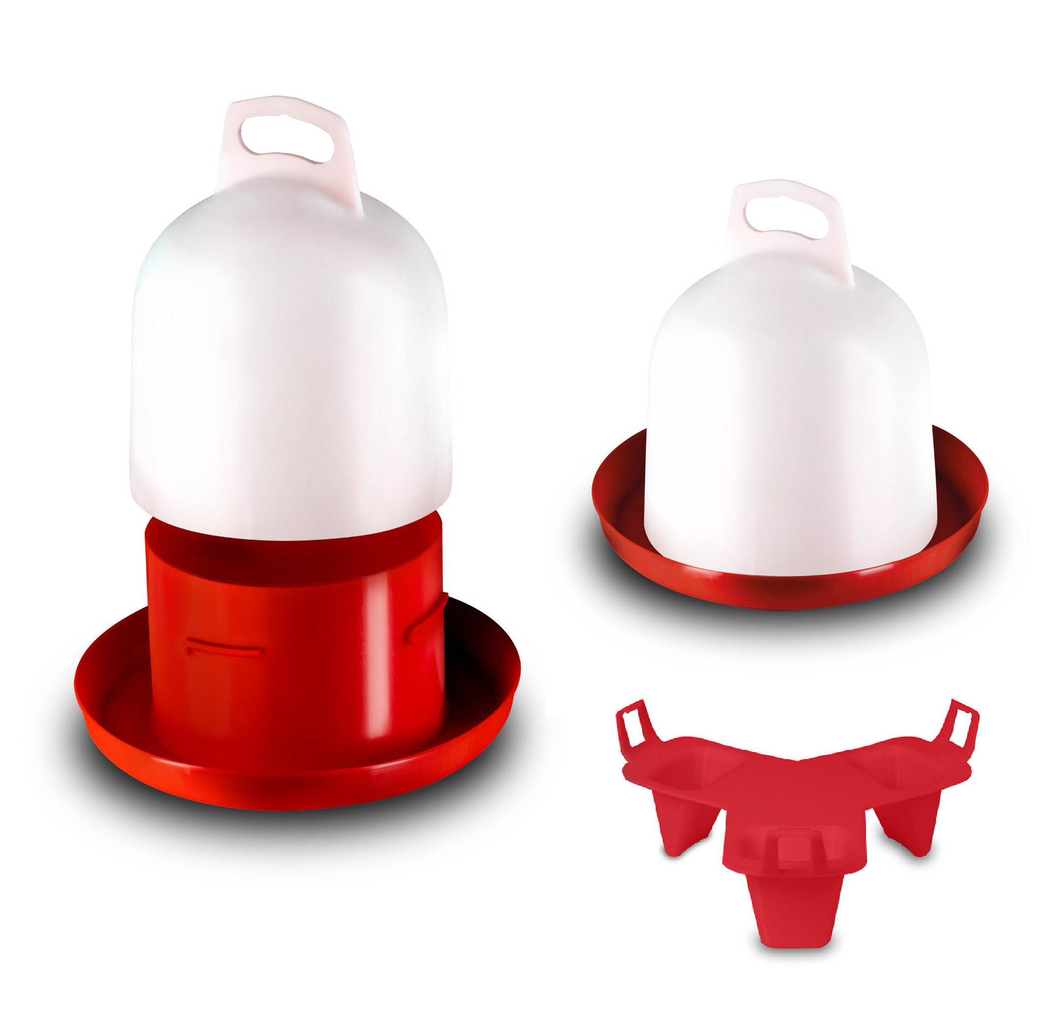 Doppelzylinder-Tränke - 3 l - CLEAN - CLASSIC LINE