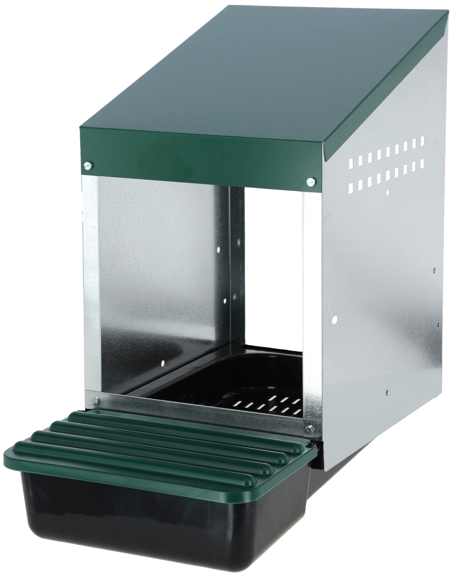 Legenest aus Metall mit Kunststoffboden